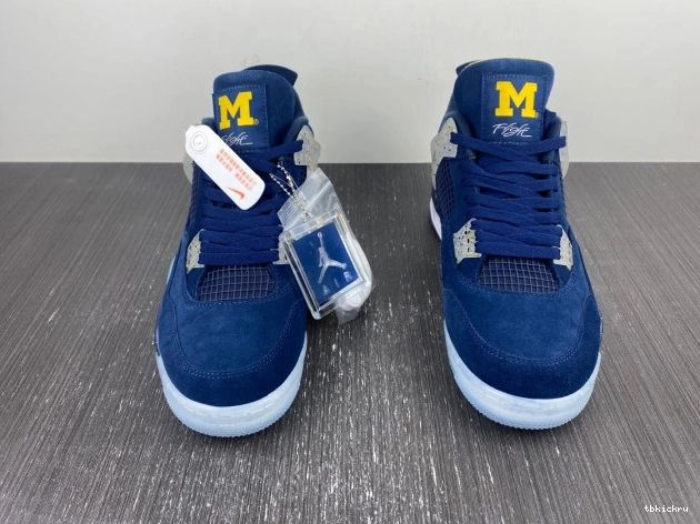 Cheap TBkick Retro Michigan Air Jordan AJ4-1036660 4 (PE) 0729